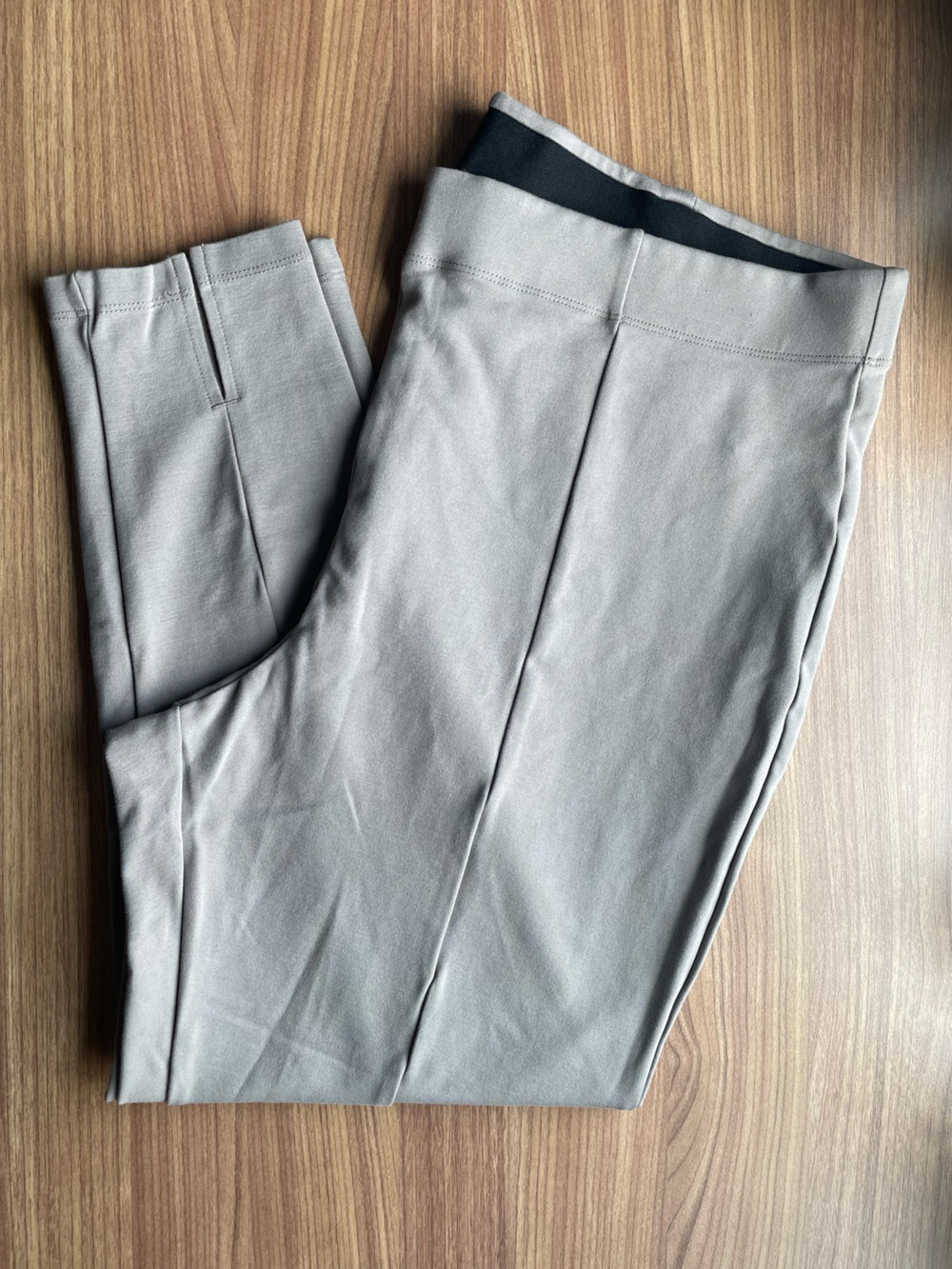 Stylus High Rise Slit Front Ankle Pants Size 2X